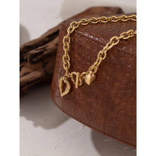 Load image into Gallery viewer, Golden Love Necklace
