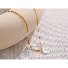 Load image into Gallery viewer, White Moon Necklace
