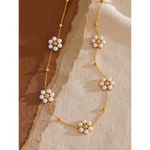 Load image into Gallery viewer, Flower Beads Necklace
