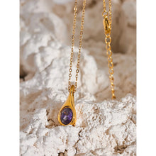 Load image into Gallery viewer, Purple Necklace
